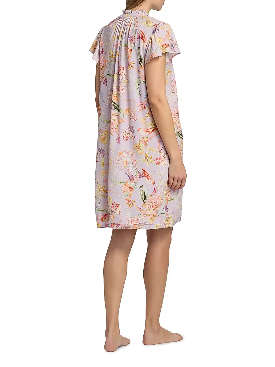Papinelle Women's Bailey Flutter-Sleeve Nightie | Thumbnail 4 Papinelle Women's Bailey Flutter-Sleeve Nightie | Thumbnail 4