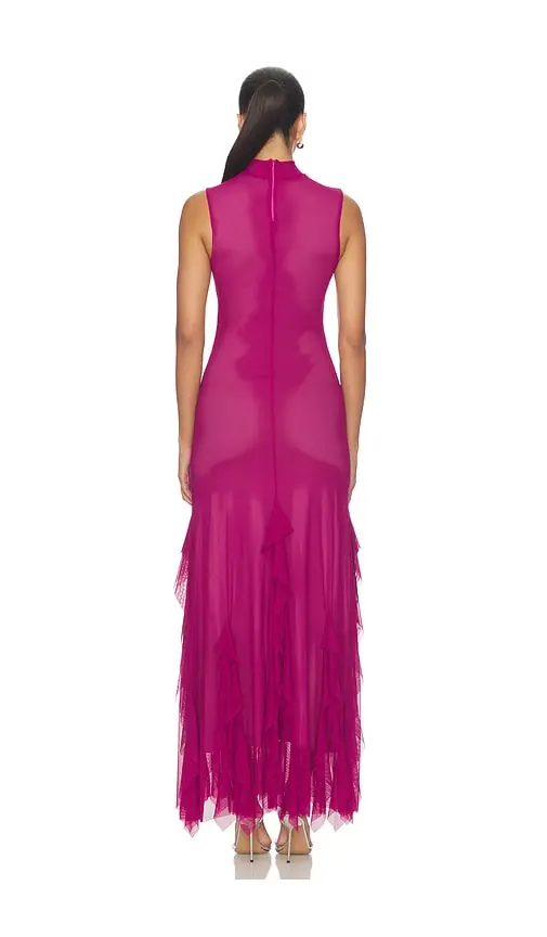 Especia Aneta Mauve Long Dress | Thumbnail 3 Especia Aneta Mauve Long Dress | Thumbnail 3