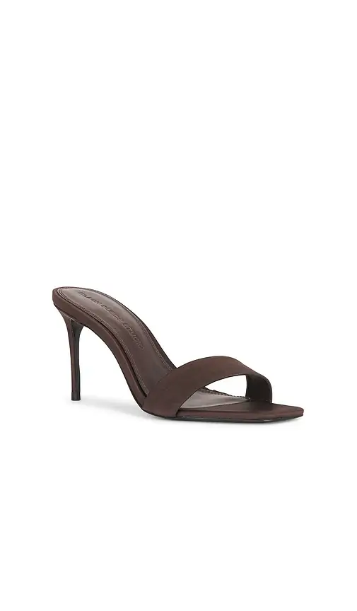 Black Suede Studio Naomi 80 Mule | Thumbnail 2 Black Suede Studio Naomi 80 Mule | Thumbnail 2