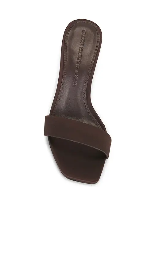Black Suede Studio Naomi 80 Mule | Thumbnail 4 Black Suede Studio Naomi 80 Mule | Thumbnail 4