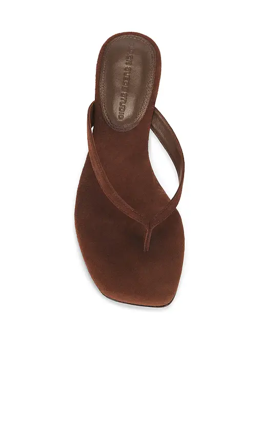 Black Suede Studio Kendal 35 Mule | Thumbnail 4 Black Suede Studio Kendal 35 Mule | Thumbnail 4