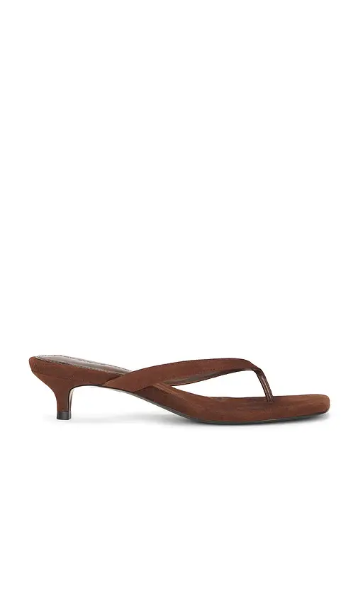 Black Suede Studio Kendal 35 Mule | Image 1 Black Suede Studio Kendal 35 Mule | Image 1