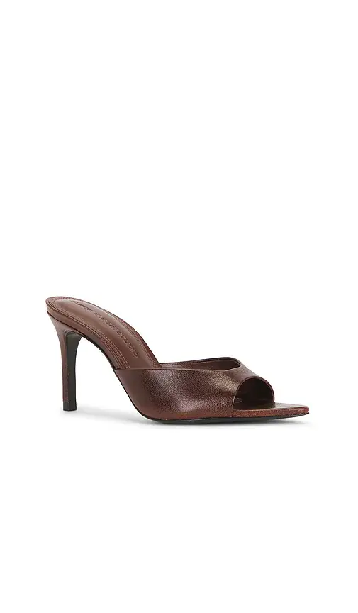 Black Suede Studio Brea 80 Mule | Thumbnail 2