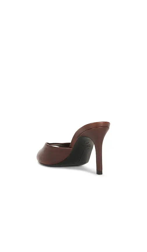 Black Suede Studio Brea 80 Mule | Thumbnail 3