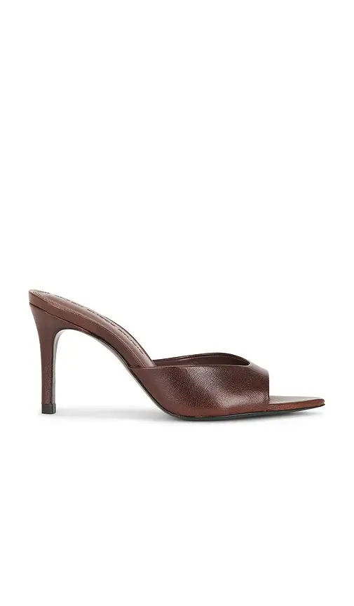 Black Suede Studio Brea 80 Mule | Image 1 Black Suede Studio Brea 80 Mule | Image 1
