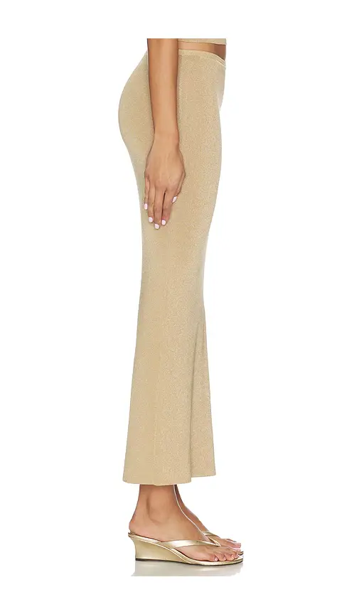 NBD Nyla Shimmer Midi Skirt | Thumbnail 3
