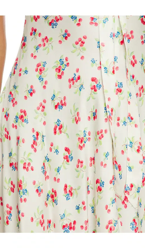 For Love & Lemons Cherry Mae Midi Dress | Thumbnail 4