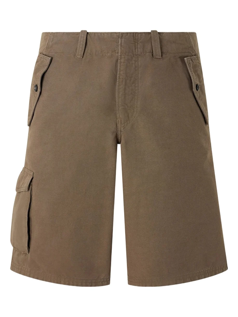 Monti Straight-Leg Cotton Shorts - Men Monti Straight-Leg Cotton Shorts - Men