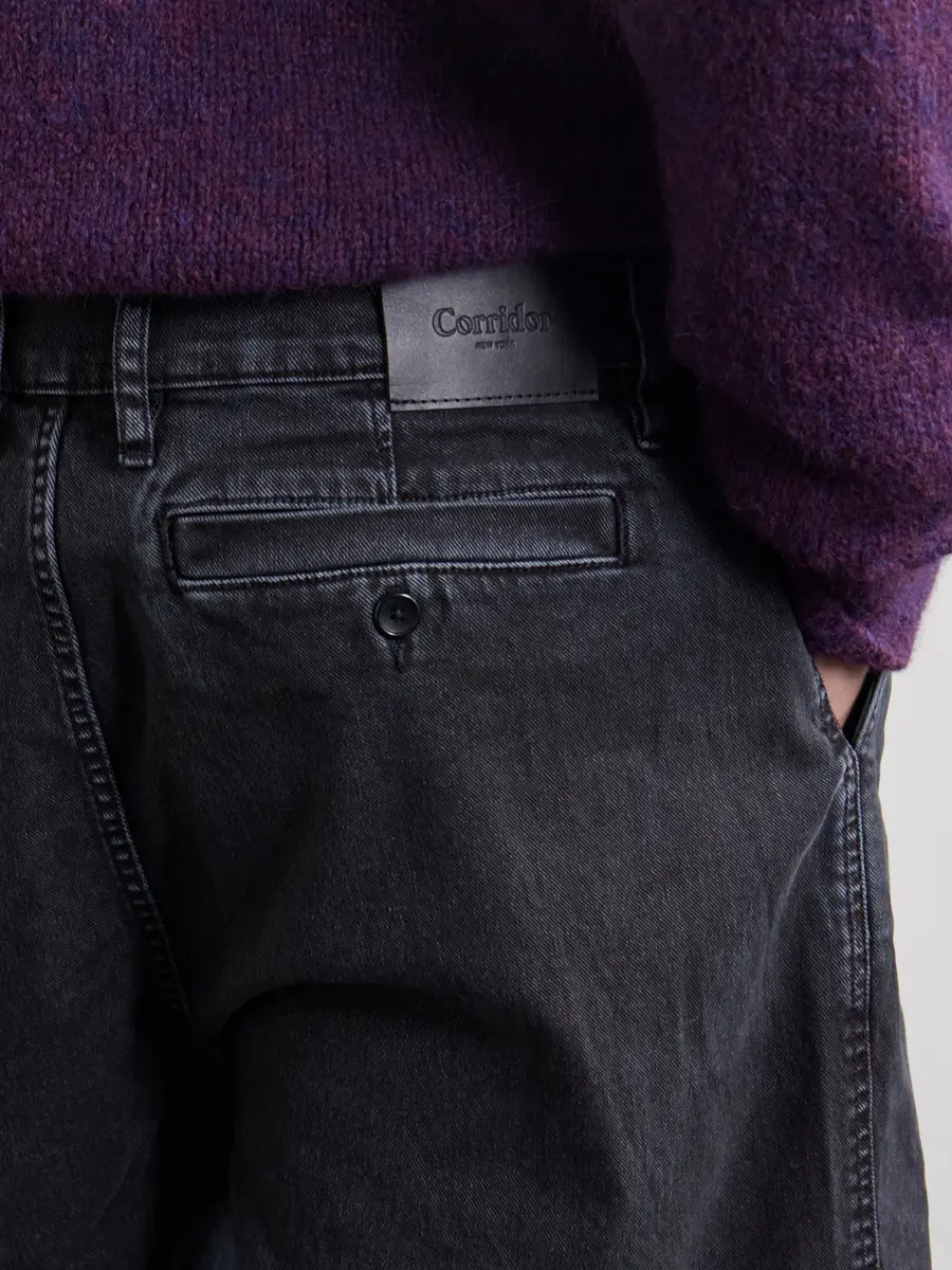 Corridor Spring Wide-Leg Stretch-Cotton Denim Shorts - Men | Thumbnail 5