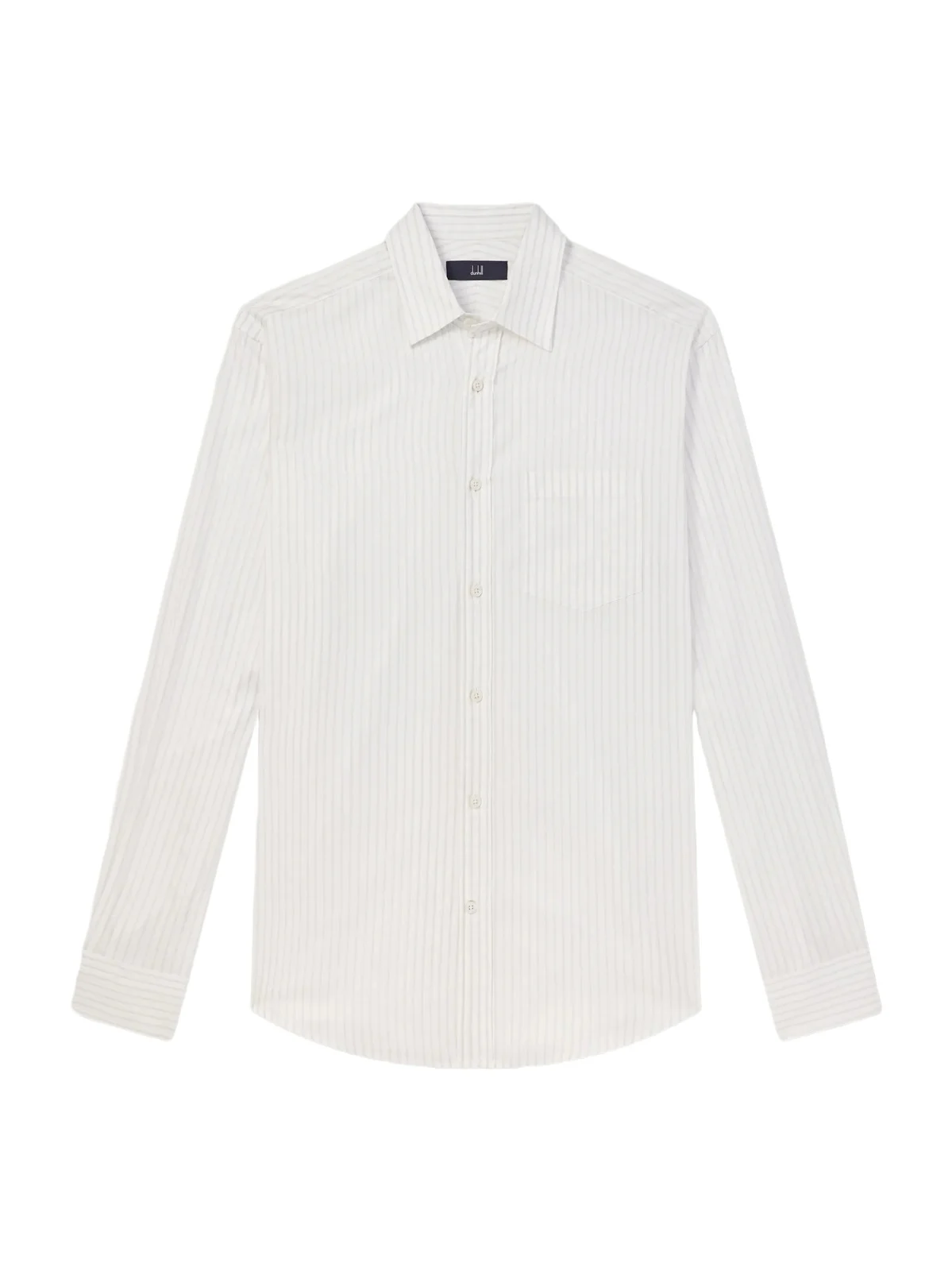 Striped Cotton Shirt - Men Striped Cotton Shirt - Men