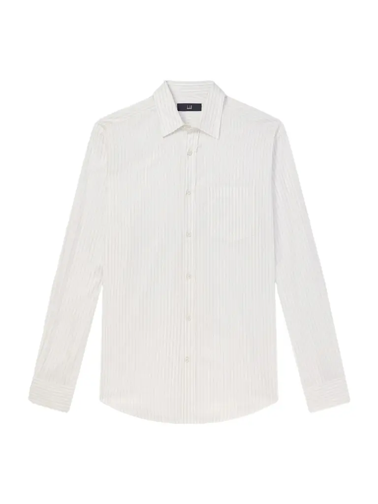 dunhill Striped Cotton Shirt - Men | Image 1 dunhill Striped Cotton Shirt - Men | Image 1