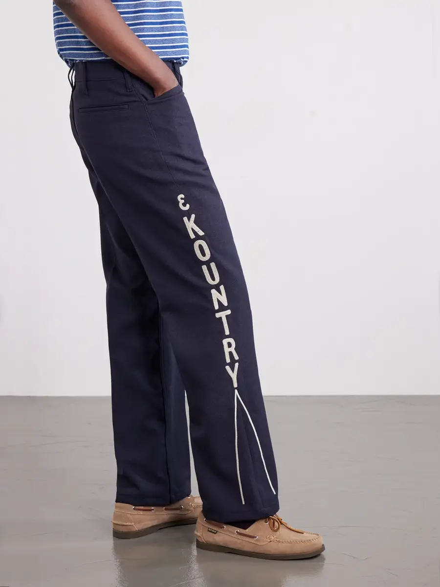 KAPITAL Daddy's Ox Flared Twill Trousers - Men | Thumbnail 5 KAPITAL Daddy's Ox Flared Twill Trousers - Men | Thumbnail 5
