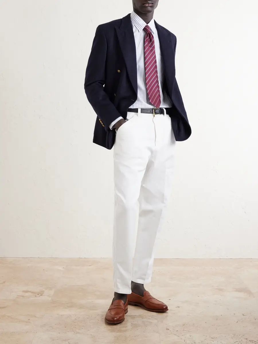 dunhill Striped Cotton Shirt - Men | Thumbnail 2 dunhill Striped Cotton Shirt - Men | Thumbnail 2