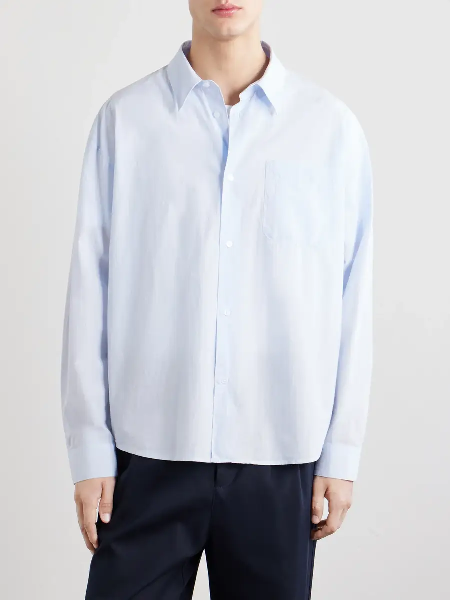 Frame Cotton-Poplin Shirt - Men | Thumbnail 3 Frame Cotton-Poplin Shirt - Men | Thumbnail 3