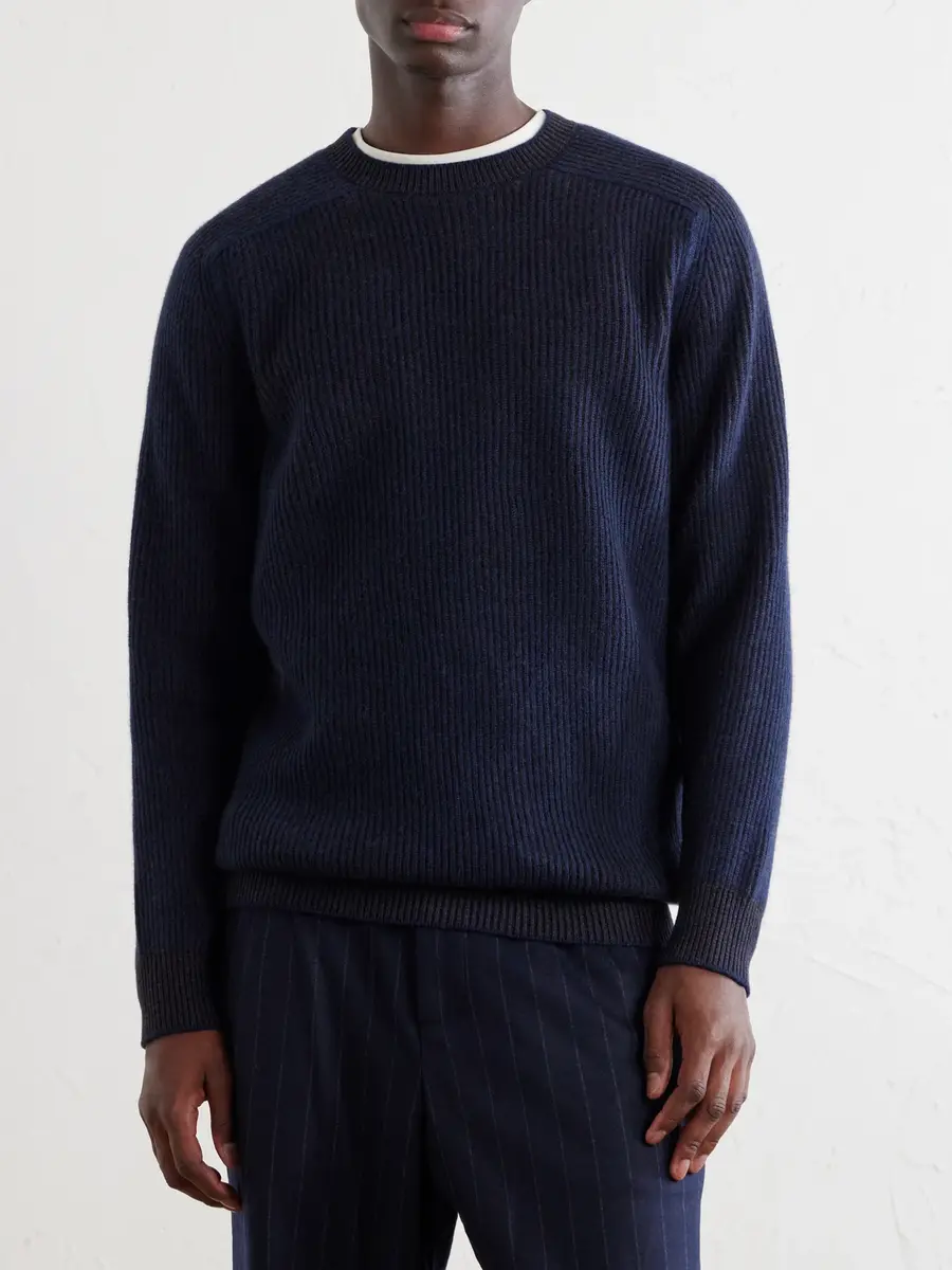 Sease Dinghy Cashmere Sweater - Men | Thumbnail 3 Sease Dinghy Cashmere Sweater - Men | Thumbnail 3