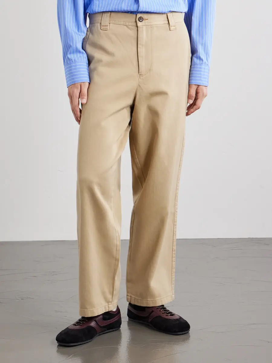 Corridor Wide-Leg Cotton-Twill Trousers - Men | Thumbnail 3 Corridor Wide-Leg Cotton-Twill Trousers - Men | Thumbnail 3