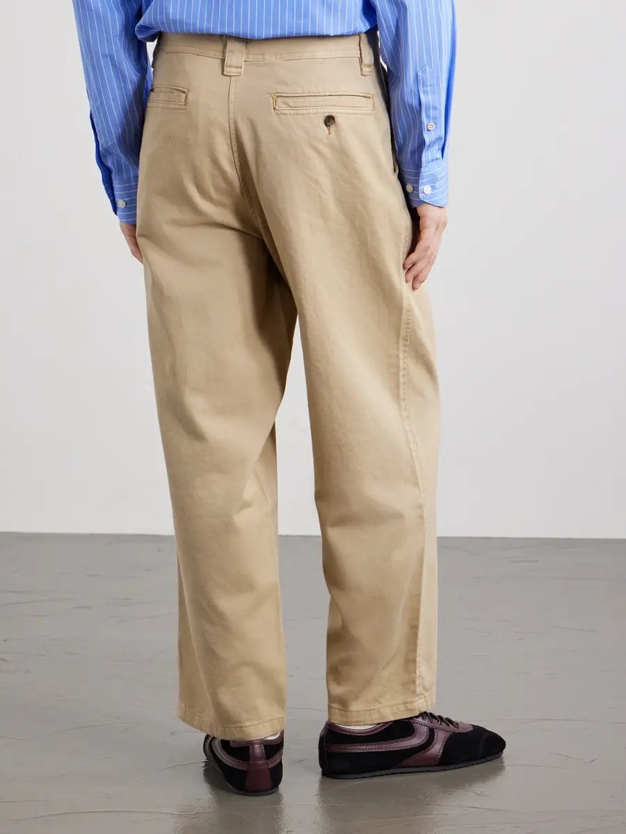 Corridor Wide-Leg Cotton-Twill Trousers - Men | Thumbnail 4 Corridor Wide-Leg Cotton-Twill Trousers - Men | Thumbnail 4