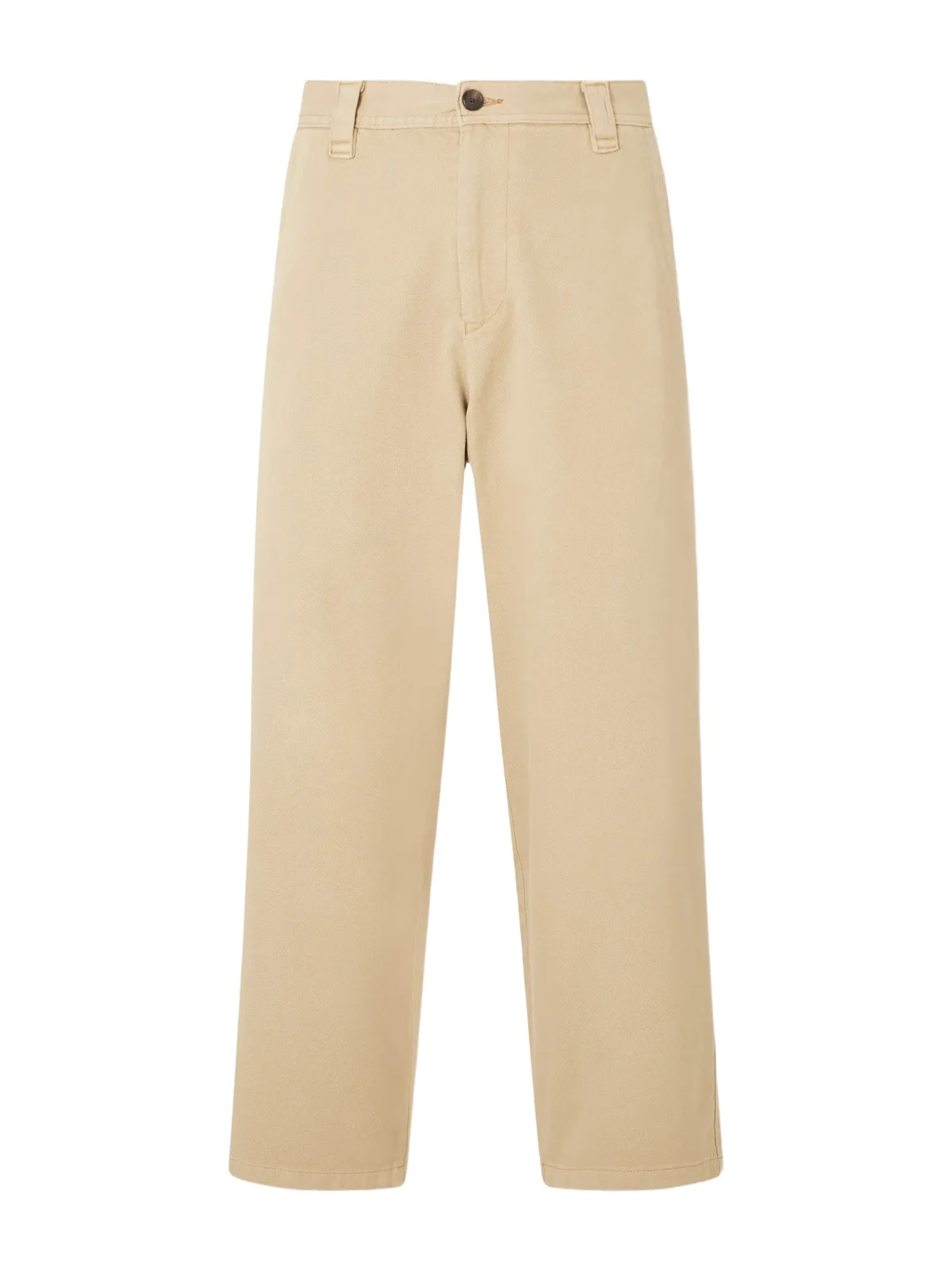 Wide-Leg Cotton-Twill Trousers - Men Wide-Leg Cotton-Twill Trousers - Men