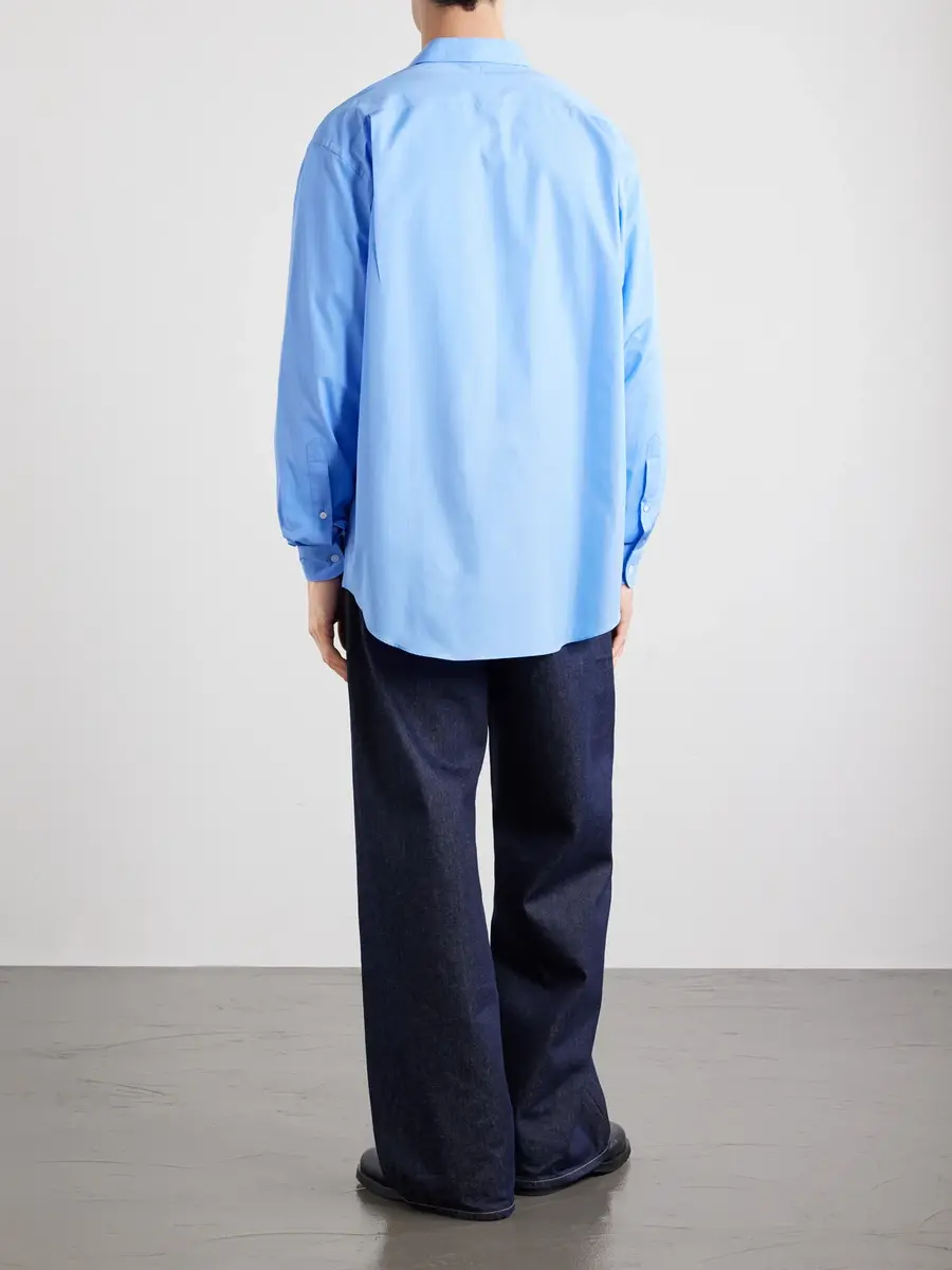 A.PRESSE Cotton-Poplin Shirt - Men | Thumbnail 4 A.PRESSE Cotton-Poplin Shirt - Men | Thumbnail 4