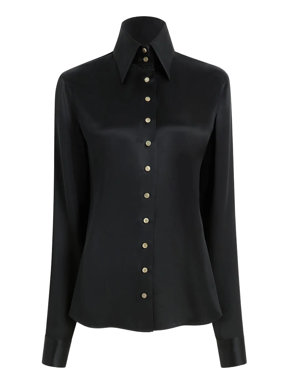Ivy Top In Black Ivy Top In Black