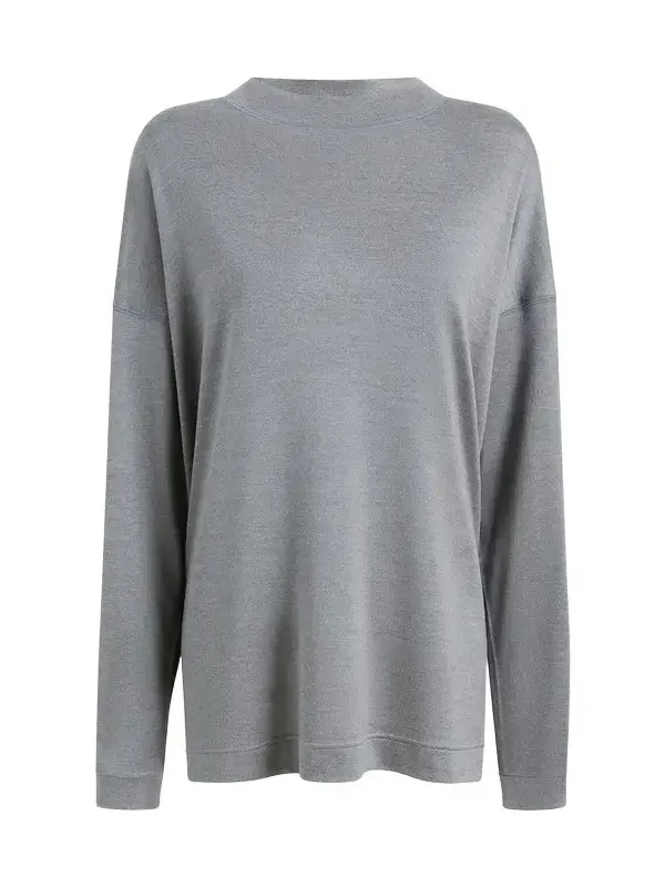 Khaite Dylan Top In Heather Grey