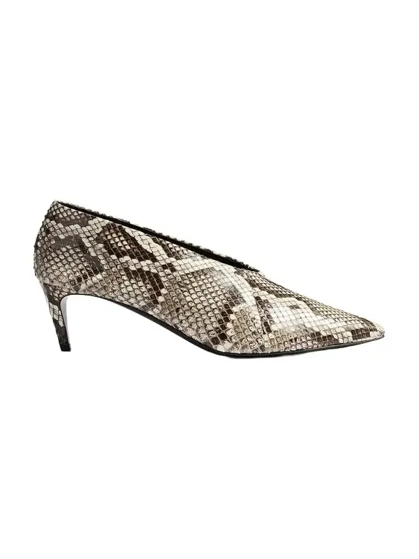 Khaite Miriam Pump In Natural Python | Thumbnail 1 Khaite Miriam Pump In Natural Python | Thumbnail 1