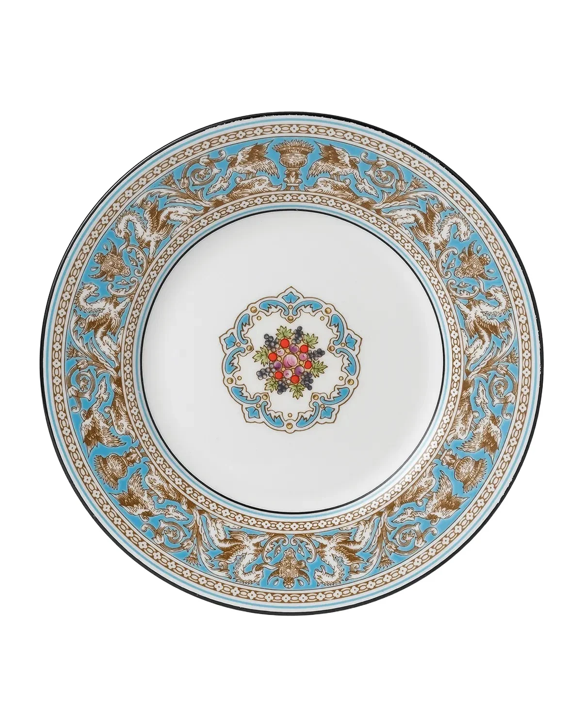 Wedgwood Florentine Turquoise Bread & Butter Plate 7"