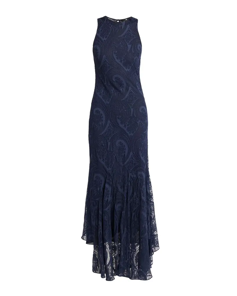 Etro Long Sleeveless Paisley Jacquard Dress | Image 1 Etro Long Sleeveless Paisley Jacquard Dress | Image 1