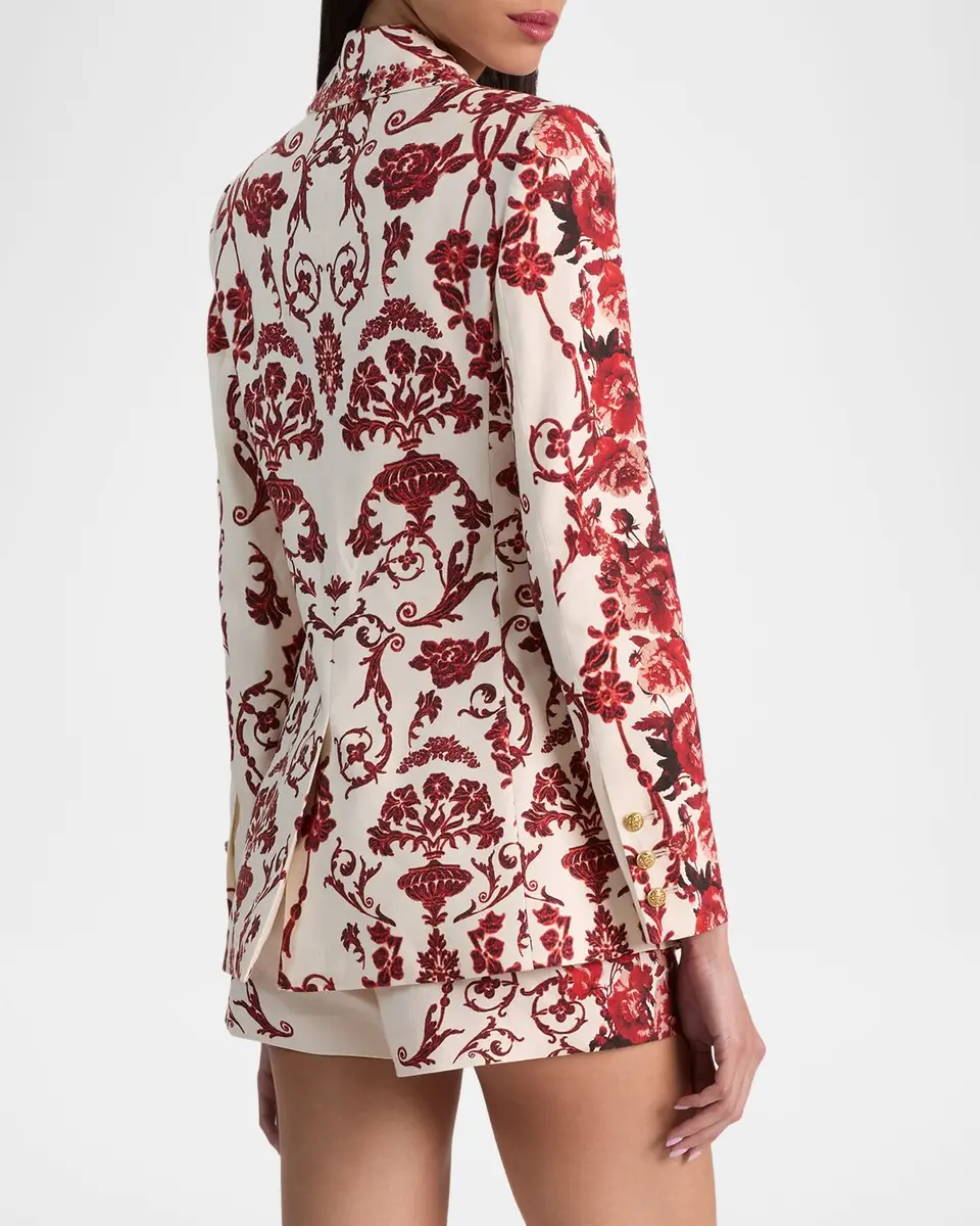 Alice + Olivia Macey Notch-Collar Blazer | Thumbnail 3 Alice + Olivia Macey Notch-Collar Blazer | Thumbnail 3