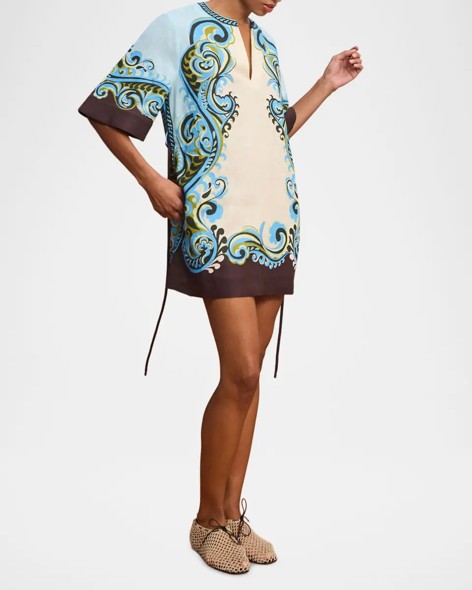ALÉMAIS Natalia Linen Mini Dress | Thumbnail 6 ALÉMAIS Natalia Linen Mini Dress | Thumbnail 6