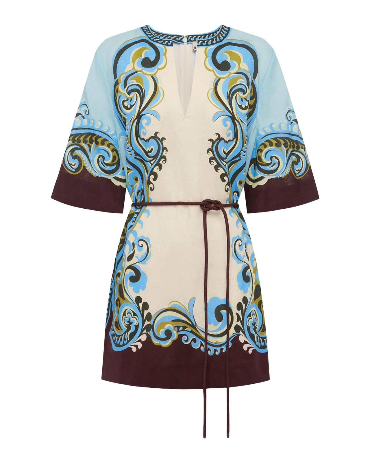 Natalia Linen Mini Dress