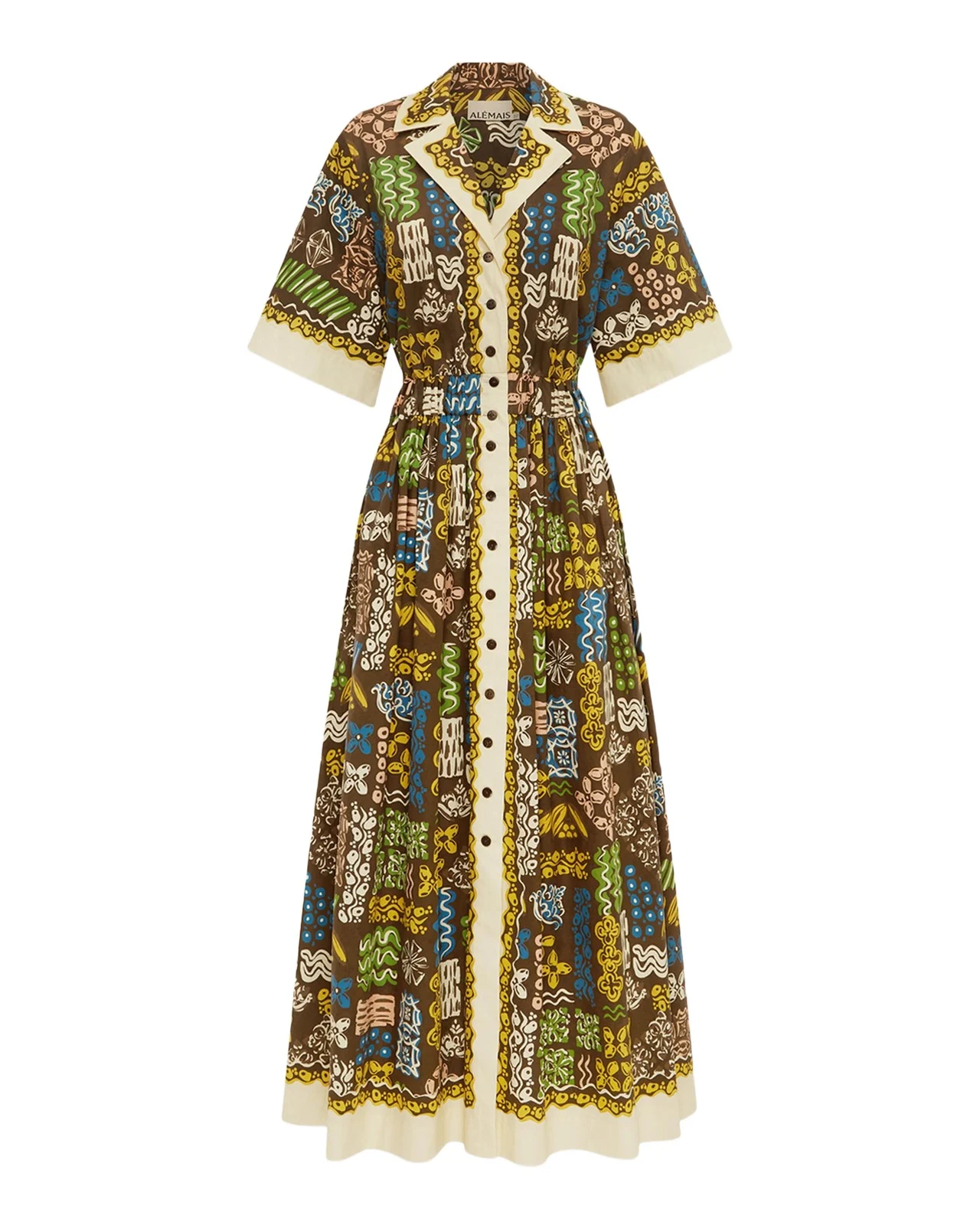 Minnie Cotton Midi Shirtdress Minnie Cotton Midi Shirtdress
