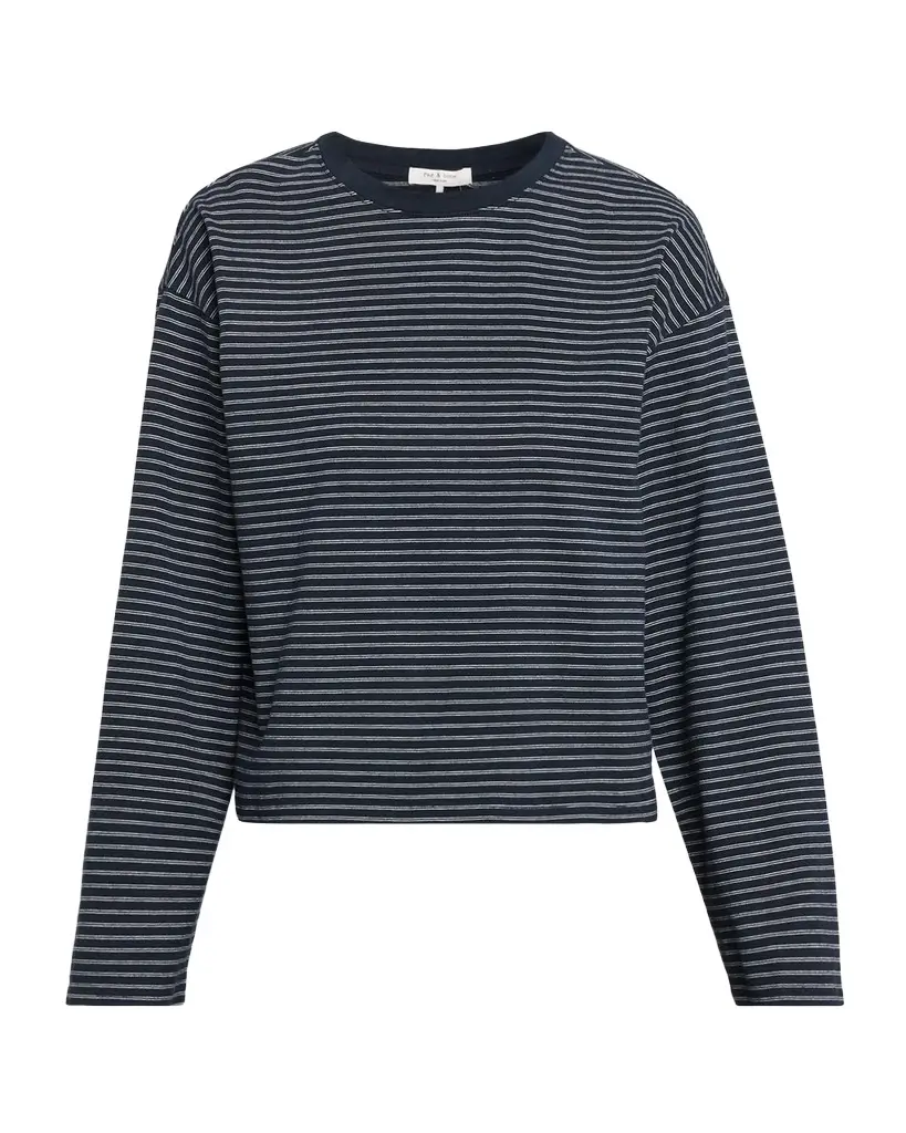 rag & bone Kelly Striped Long-Sleeve Tee