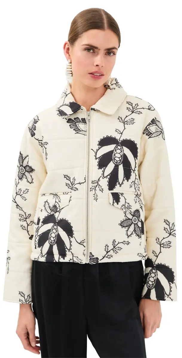 ALIX OF BOHEMIA ex Shadow ace Jacket Off-White | Image 1 ALIX OF BOHEMIA ex Shadow ace Jacket Off-White | Image 1