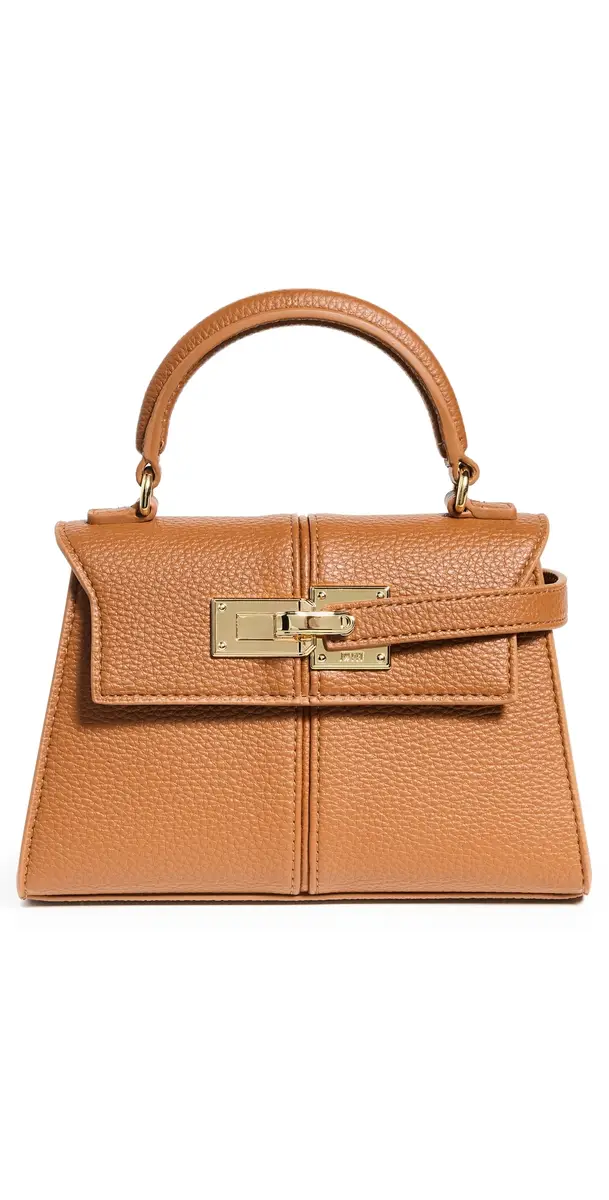 Elise Faux Leather Top Handle Bag