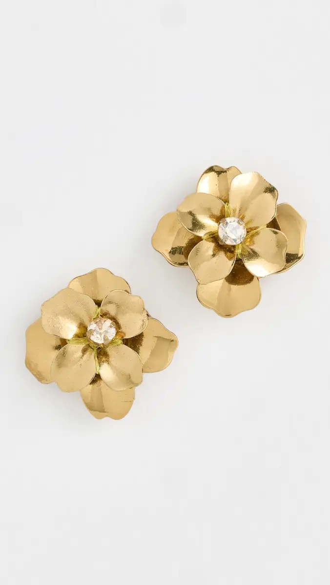 Deepa Gurnani Siran Earrings | Thumbnail 2 Deepa Gurnani Siran Earrings | Thumbnail 2