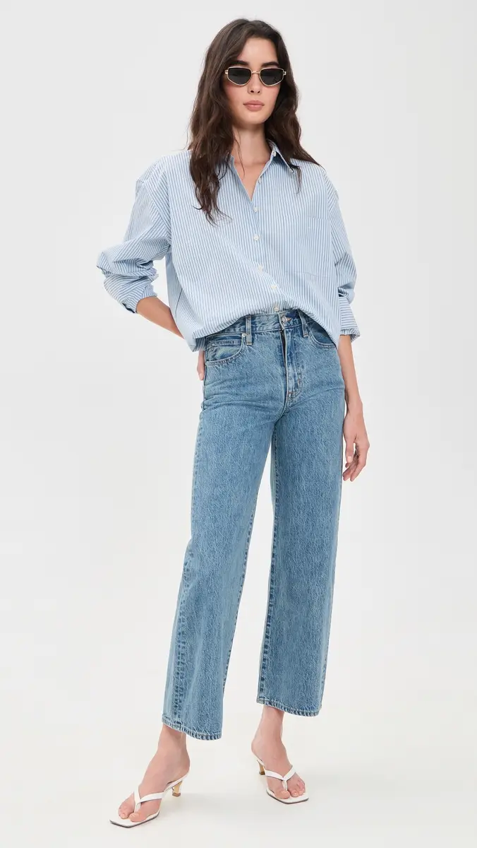 GOOD AMERICAN The Poplin Easy Shirt | Thumbnail 5 GOOD AMERICAN The Poplin Easy Shirt | Thumbnail 5