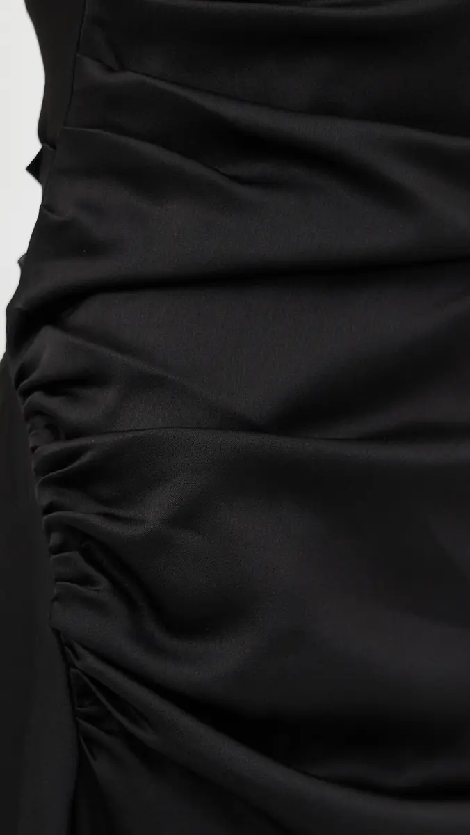 Simkhai Marabella Draped Midi Dress | Thumbnail 6