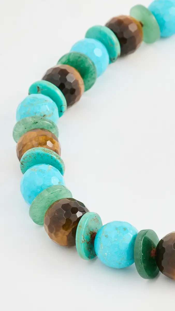 CHAN LUU Calla Necklace Turquoise One Size | Thumbnail 4