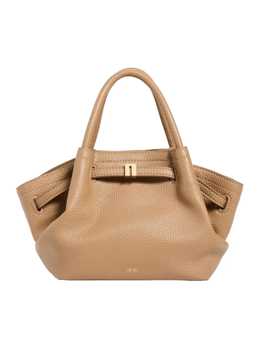 Hana Faux Leather Mini Tote Bag Hana Faux Leather Mini Tote Bag