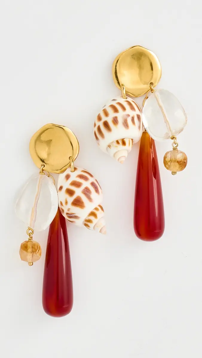 CHAN LUU Shore Charm Earrings | Thumbnail 2
