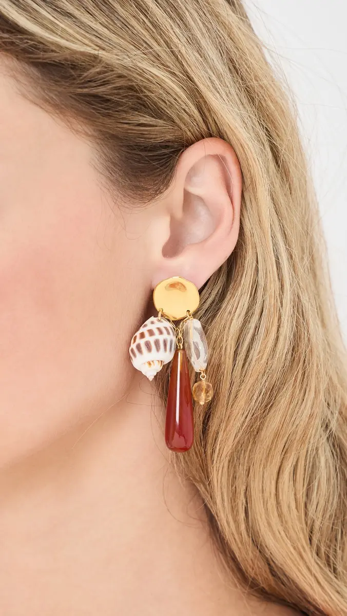 CHAN LUU Shore Charm Earrings | Thumbnail 3