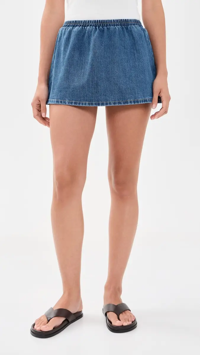 PARKE Elastic Miniskirt | Thumbnail 2 PARKE Elastic Miniskirt | Thumbnail 2