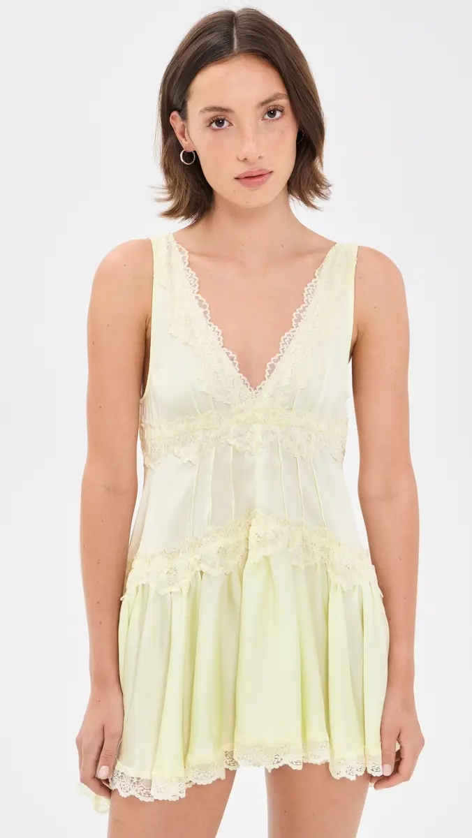Free People In This Groove Mini Slip Dress | Thumbnail 2 Free People In This Groove Mini Slip Dress | Thumbnail 2
