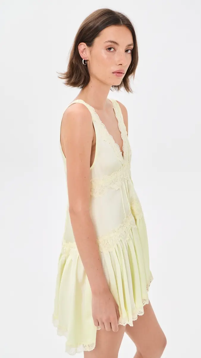 Free People In This Groove Mini Slip Dress | Thumbnail 4 Free People In This Groove Mini Slip Dress | Thumbnail 4