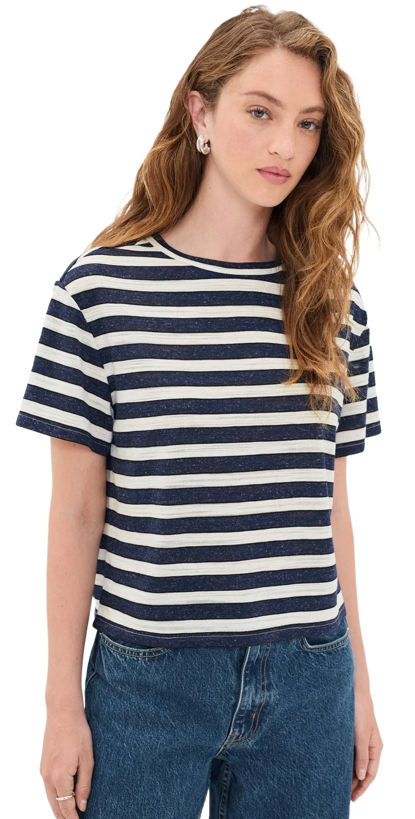 Linen Poppy Tee