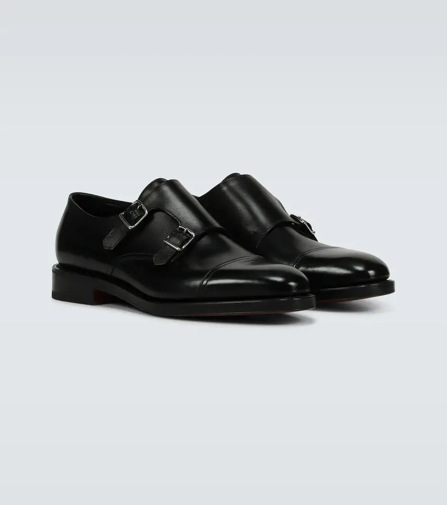 John Lobb William leather monk strap shoes | Thumbnail 2 John Lobb William leather monk strap shoes | Thumbnail 2