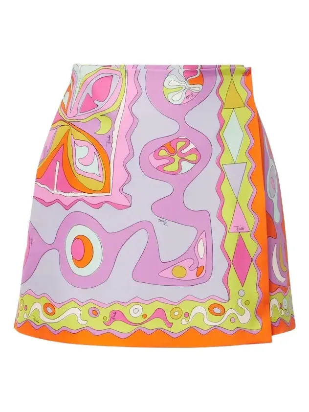 Angoli twill wrap skirt Angoli twill wrap skirt