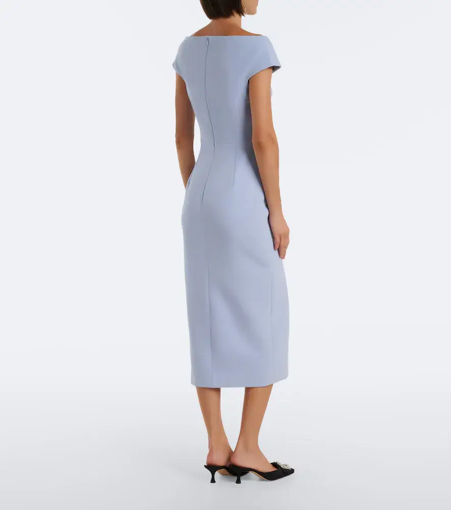 Safiyaa Klea crêpe cocktail dress | Thumbnail 5 Safiyaa Klea crêpe cocktail dress | Thumbnail 5