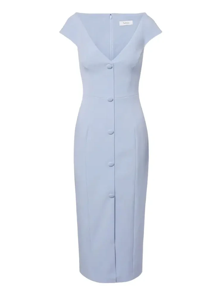 Klea crêpe cocktail dress